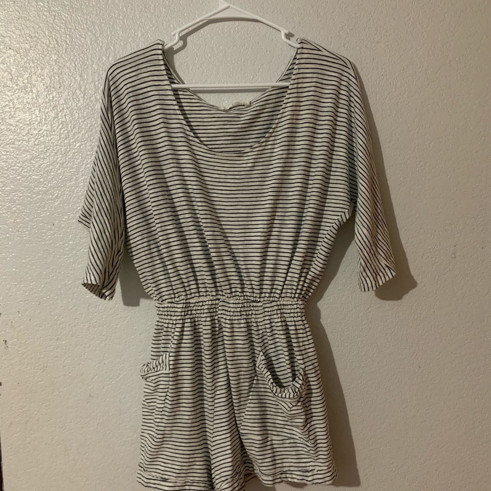 Ellison Striped Romper
